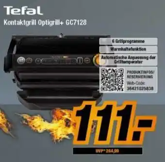 Expert Bening Tefal Kontaktgrill Optigrill + GC7128 Angebot