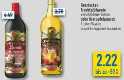 diska Gerstacker Fruchtglühwein oder Bratapfelpunsch Angebot