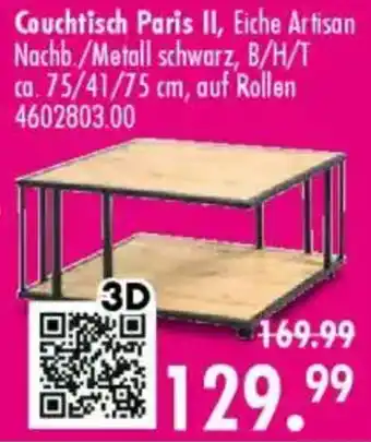 Möbel Boss Couchtisch Paris II Angebot