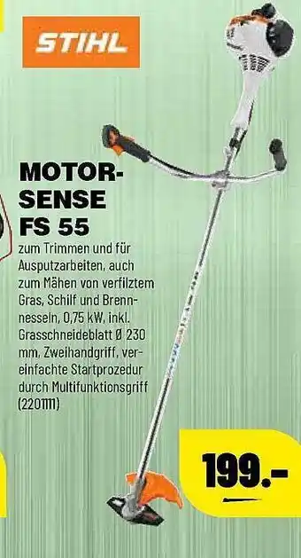 Leitermann Baumarkt Stihl Motorsense Fs55 Angebot