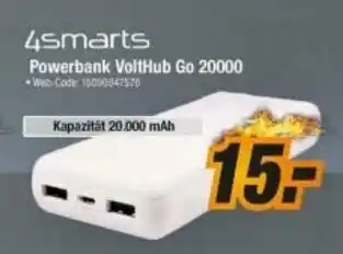 Expert Bening 4Smarts Powerbank Volthub Go 20000 Angebot