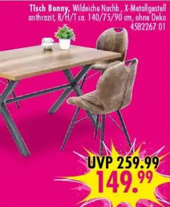 Möbel Boss Tisch Bonny Angebot