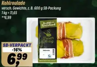 Simmel Kohlroulade Angebot