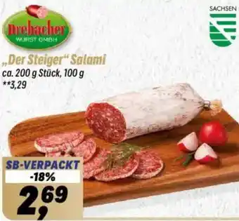 Simmel Drebacher „Der Steiger" Salami Angebot