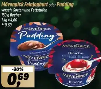 Simmel Mövenpick Feinjoghurt oder Pudding Angebot