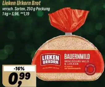 Simmel Lieken Urkorn Brot Angebot