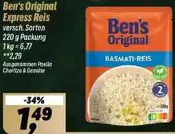 Simmel Ben's Original Express Reis Angebot