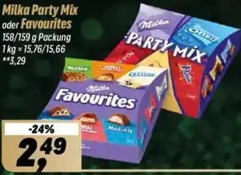 Simmel Milka Party Mix oder Favourites Angebot