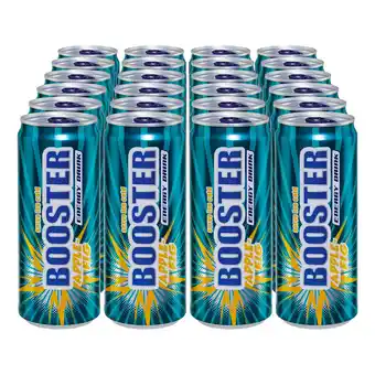 Netto Marken-Discount Booster Energy Drink Apfel Feige 0,33 Liter, 24er Pack Angebot