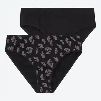 NKD Damen-Rioslip mit Blumenmuster, 2er-Pack Angebot