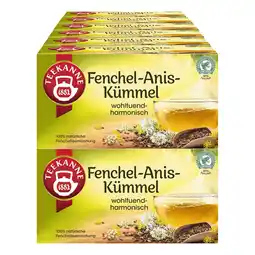 Netto Marken-Discount Teekanne Fenchel Anis-Kümmel 60g, 12er Pack Angebot