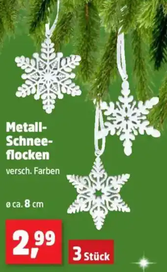 Thomas Philipps Metall Schneeflocken Angebot