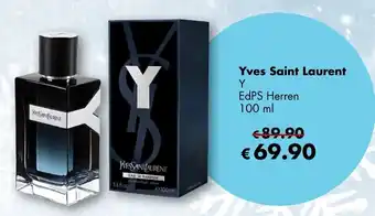 Travel Free Yves Saint Laurent Y EdPS Herren 100ml Angebot