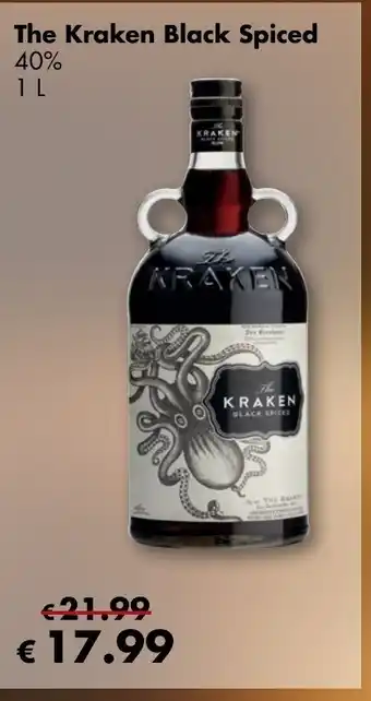 Travel Free The Kraken Black Spiced 1L Angebot