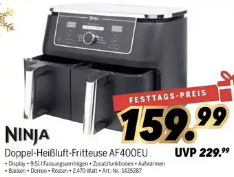 MEDIMAX NINJA Doppel-Heißluft-Fritteuse AF400EU Angebot