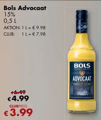 Travel Free Bols Advocaat 0,5L Angebot