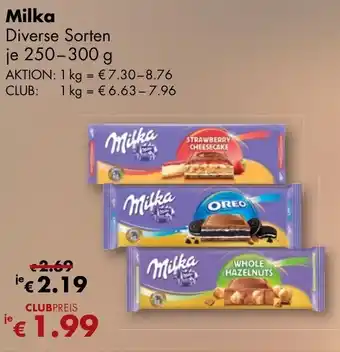 Travel Free Milka 250-300g Angebot