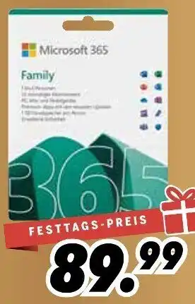 MEDIMAX Microsoft 365 Family Angebot