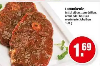 Markant Lammkeule Angebot