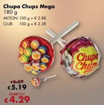 Travel Free Chupa Chups Mega 180g Angebot