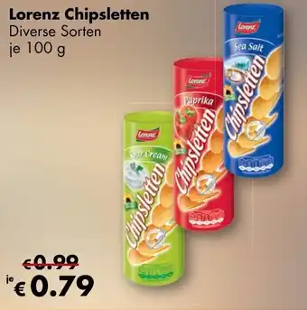 Travel Free Lorenz Chipsletten 100g Angebot