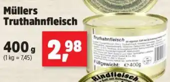 Thomas Philipps Müllers Truthahnfleisch Angebot