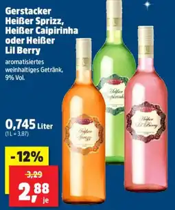 Thomas Philipps Gerstacker Heißer Sprizz, Heißer Caipirinha oder Heißer Lil Berry Angebot