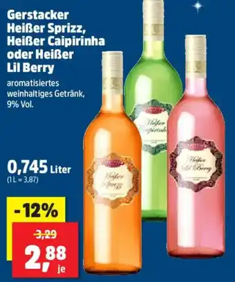 Thomas Philipps Gerstacker Heißer Sprizz, Heißer Caipirinha oder Heißer Lil Berry Angebot