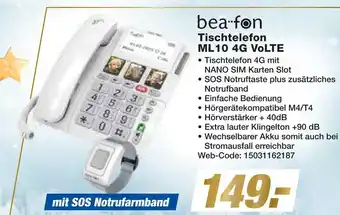 Expert Bea-fon tischtelefon ml10 4g volte Angebot