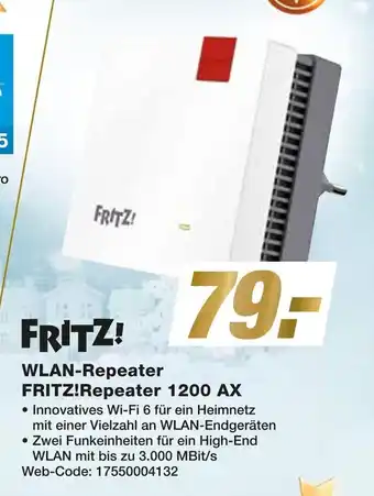 Expert Fritz! wlan-repeater fritz!repeater 1200 ax Angebot