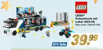 Expert Lego polizeitruck mit labor (60418) Angebot