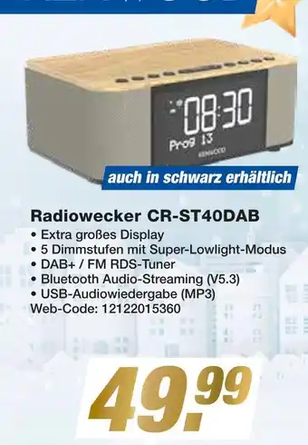 Expert Kenwood radiowecker cr-st40dab Angebot