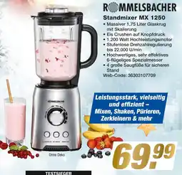 Expert Rommelsbacher standmixer mx 1250 Angebot