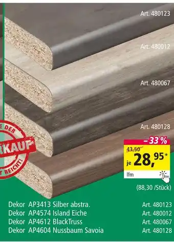 Holz Possling Küchen-arbeitsplatten af 40/113 Angebot