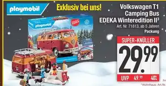 Edeka Playmobil volkswagen t1 camping bus edeka winteredition ii Angebot