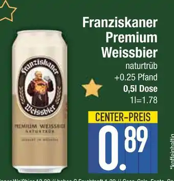 Edeka Franziskaner franziskaner premium weissbier Angebot