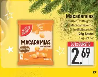 Edeka Gut&günstig macadamias Angebot