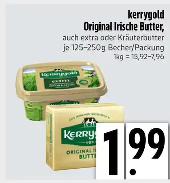 Edeka Kerrygold original irische butter, auch extra oder kräuterbutter Angebot