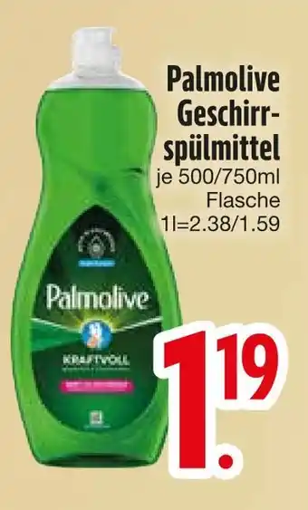 Edeka Palmolive palmolive geschirrspülmittel Angebot