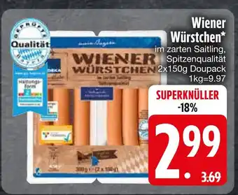 Edeka Wiener würstchen Angebot