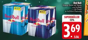 Edeka Red bull red bull sugarfree oder red bull energy drink Angebot