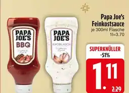 Edeka Papa joe's feinkostsauce Angebot