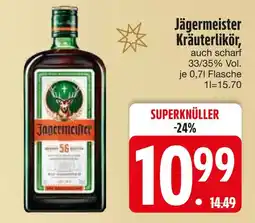 Edeka Jägermeister kräuterlikör Angebot