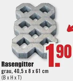 B1 Discount Baumarkt Rasengitter Angebot