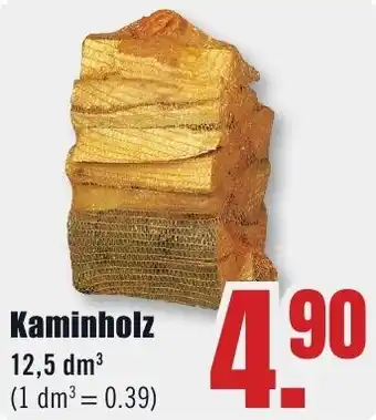 B1 Discount Baumarkt Kaminholz Angebot