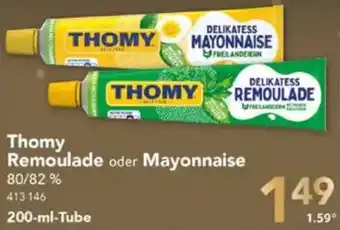 Selgros Thomy Remoulade oder Mayonnaise Angebot