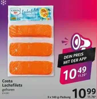 Selgros Costa Lachsfilets Angebot