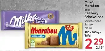 Selgros Milka, Marabou oder Cadbury Schokolade Angebot