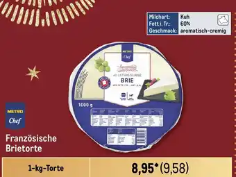 METRO METRO Chef Französische Brietorte Angebot