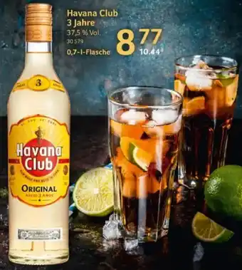 Selgros Havana Club 3 Jahre Angebot